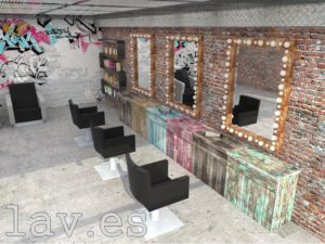 Diseño y decoración de peluquerías
