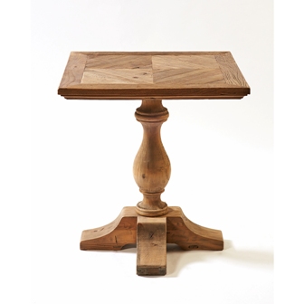 Pata de mesa torneada en madera de pino