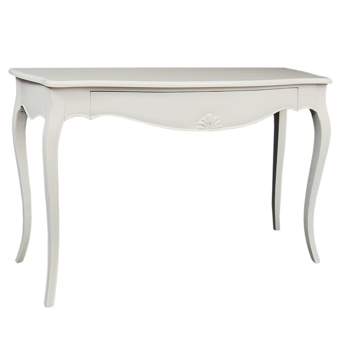 940908 Consola París 120 diseño vintage y provenzal blanco roto - Imagen 3