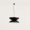 Lámpara de techo de diseño moderno YOYO color negro