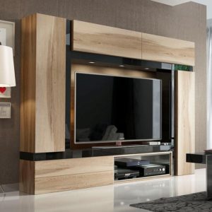 Muebles de televisión con almacenaje