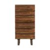 26272 Cómoda LIMNE 55 madera natural con detalles hierro color oro - Imagen 4