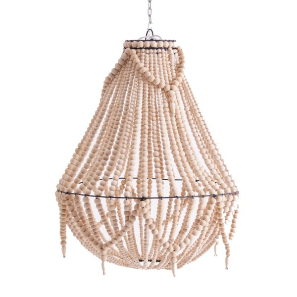 25603 Lámpara de techo estilo clásico 60x74 crema