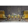 24270 Lámpara de techo chandelier BILDS 45x62 color oro viejo - Imagen 3