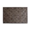 23492 Alfombra ABIGAIL 200x300 chenilla negro y oro - Imagen 2