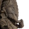 94485 Escultura decoración étnica hindú GANESHA 70 fibra de cemento gris - Imagen 5
