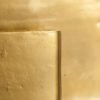 105660 Jarrón de aluminio 40x29 color oro envejecido - Imagen 6