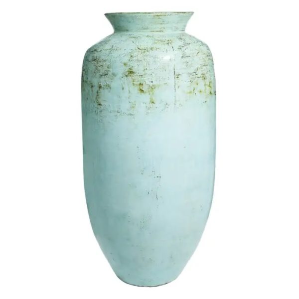 107211 Jarrón de terracota 70x150 verde