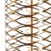 107243 Lámpara de sobremesa de diseño Art Decó metal oro y pantalla negra - Imagen 2