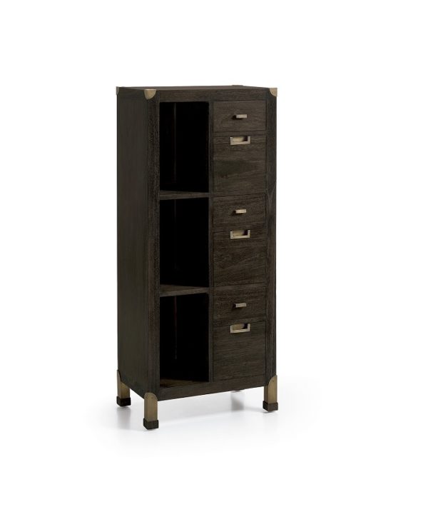 306002 Cómoda alta sinfonier INDUSTRIAL 55 madera hecho a mano