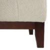 101260 Sofá chaise longue de diseño nórdico 310 con asiento tapizado en capitoné beige - Imagen 7