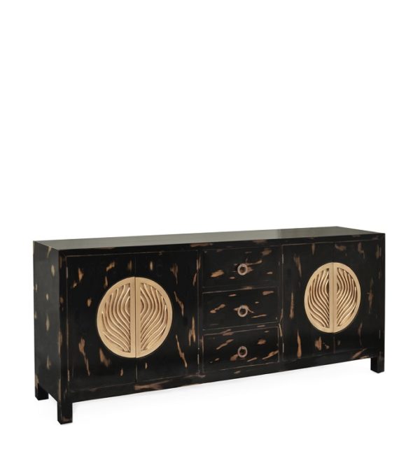311009 Aparador oriental BUNDAR 200 caoba