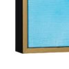 106624 Set de tres cuadros impresión ABSTRACTO 58x117 azul y blanco - Imagen 10