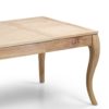 305024 Mesa de comedor extensible BROMO 160 madera hecho a mano - Imagen 4