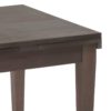 307002 Mesa de comedor extensible SPARTAN 90-150 madera hecho a mano - Imagen 4