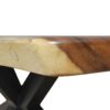 709012 Mesa de comedor 200 madera suar hecha a mano - Imagen 8