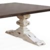 314010X Mesa de comedor vintage EVEREST 200 madera - Imagen 3
