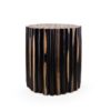 860050 Mueble auxiliar o taburete TRONCOS 48 rustico madera - Imagen 2