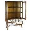 310014 Vitrina NORDIC 105 madera colonial - Imagen 3
