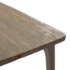 76436/15 Mesa de comedor de diseño nórdico 180 madera acabado gris - Imagen 2