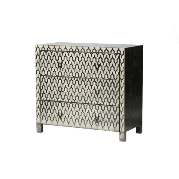 GE945 Cómoda vintage de diseño chino oriental 110 madera