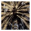 108133 Set de cuadros Palmera negro y oro 80x80 - Imagen 4