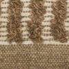 106851 Alfombra 240 X170 beige de algodón - Imagen 4