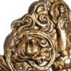 107357 Figura decorativa busto de Buda en poliresina oro y marrón - Imagen 4