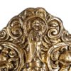 107357 Figura decorativa busto de Buda en poliresina oro y marrón - Imagen 5