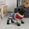 452193 Figura decorativa Bulldog 55 fibra de vidrio multicolor - Imagen 2