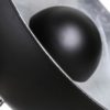104104 Lámpara de suelo foco de cine estilo industrial en acero negro y plata - Imagen 5