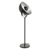 104103 Lámpara de pie foco de cine estilo industrial en acero negro y plata - Imagen 3