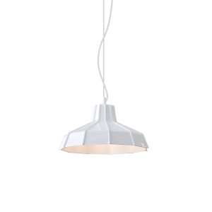 MD2311-WH Lámpara de techo de diseño vintage 26 cristal blanco (1)