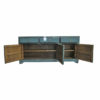 A165 Mueble aparador de diseño oriental 180 madera con desgastes - Imagen 3