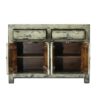 GC617 Mueble aparador de diseño oriental 120 madera envejecida - Imagen 3