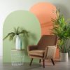 151065 Sillón butaca de diseño vintage terciopelo marrón y patas de madera - Imagen 4