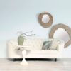 101261 Sillón de diseño clásico 229 capitoné beige con tachuelas y patas de madera - Imagen 5