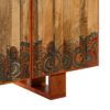 105547 Aparador de diseño étnico 177 madera con dibujos en tonos verde y rojo - Imagen 5