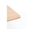 Mesa comedor diseño rectangular nórdica minimalista madera natural