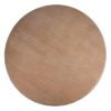 121755 Mesa de comedor redonda vintage 135 madera natural patas torneadas - Imagen 2