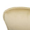 152426 Sillón de diseño nórdico patas de madera natural y tela verde claro - Imagen 2