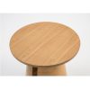 Mesa auxiliar diseño nórdica minimalista madera natural 4