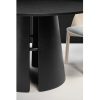 Mesa comedor redonda diseño nórdica minimalista madera natural 3