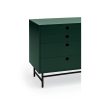 Mueble aparador diseño moderno industrial verde y negro 5