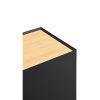 Mueble aparador diseño moderno nórdico minimalista negro 6