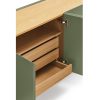 Mueble aparador diseño moderno nórdico minimalista verde 6