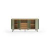 Mueble aparador diseño moderno nórdico minimalista verde 8