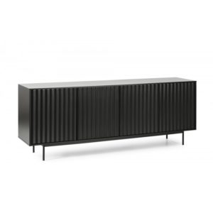 Mueble aparador diseño moderno minimalista negro (2)