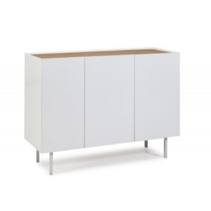 Mueble aparador diseño moderno nórdico minimalista 110 blanco (2)