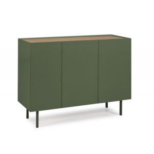 Mueble aparador diseño moderno nórdico minimalista 110 verde (2)